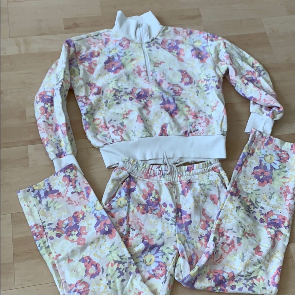 Multi-Colored Sweat Set